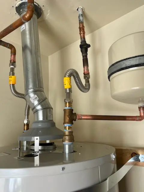 Water heater installation and plumbing repair in Shakertown